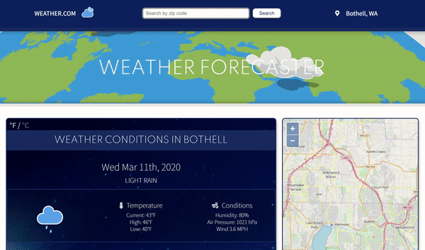 Weather Forecaster Application